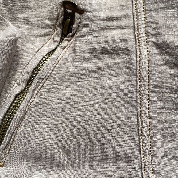 Lucky Brand jacket. Size XS. Good condition. Linen/rayon blend. - Picture 3 of 9